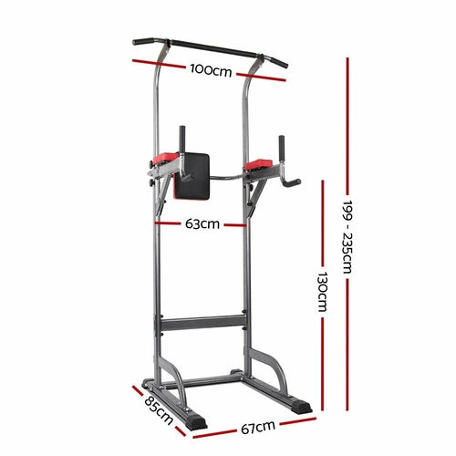 Everfit Power Tower 4-IN-1 Multi-Function Station Fitness Gym